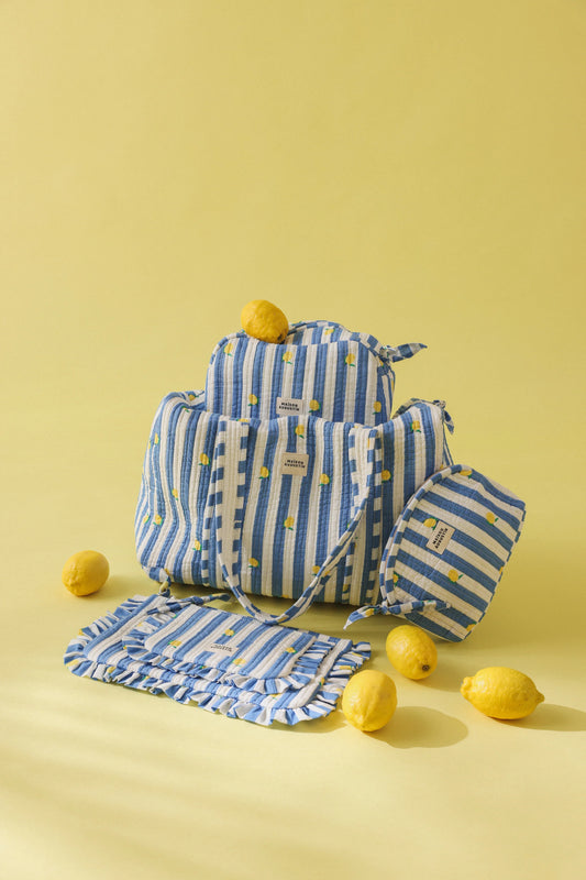 Sac week end LEMON blue