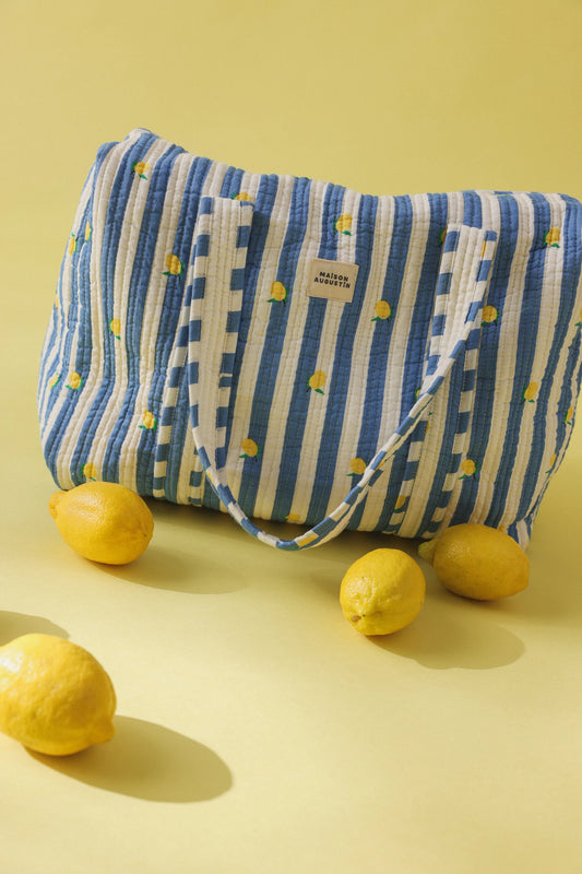 Sac week end LEMON blue