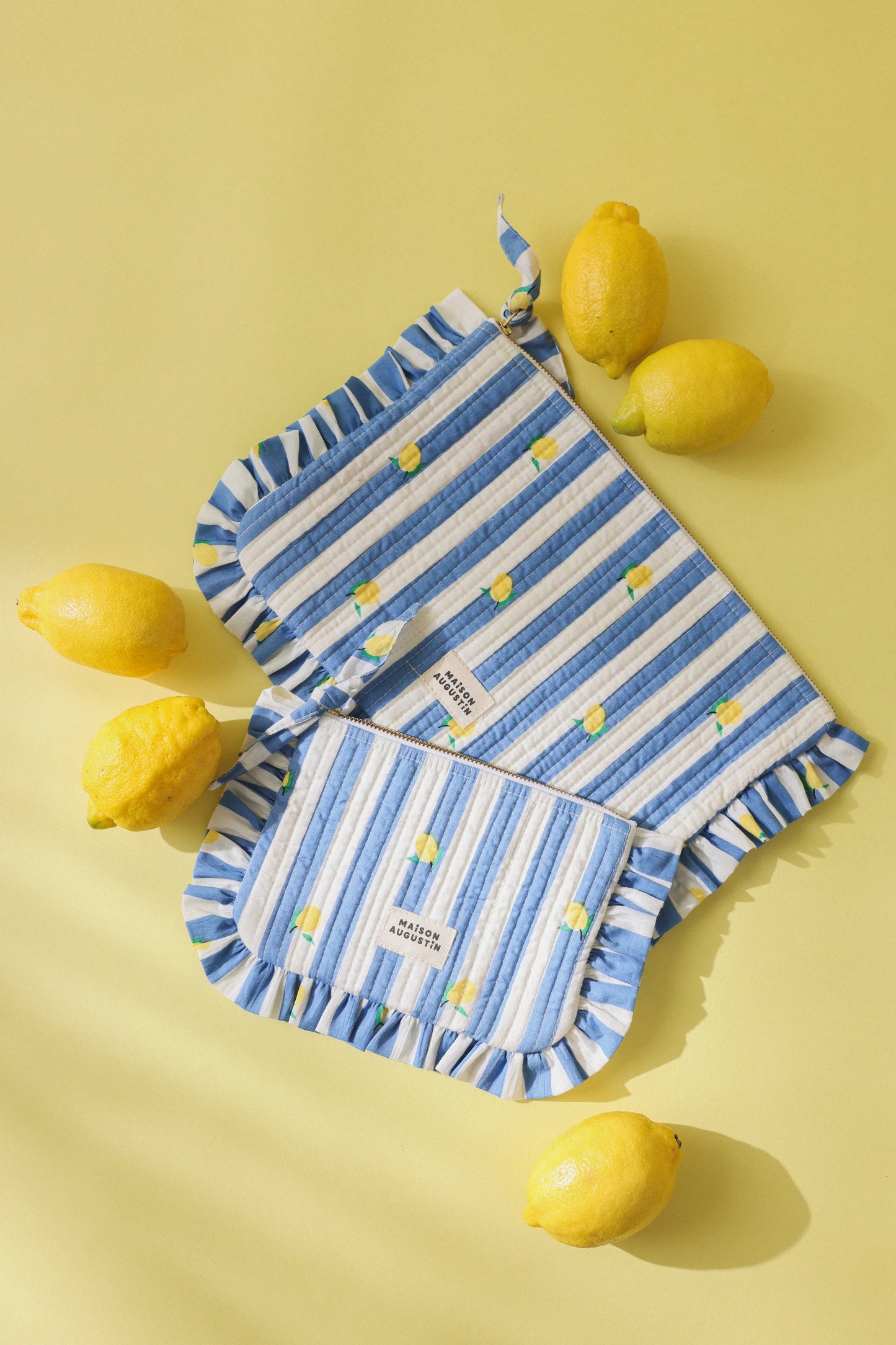 Petite pochette LEMON blue