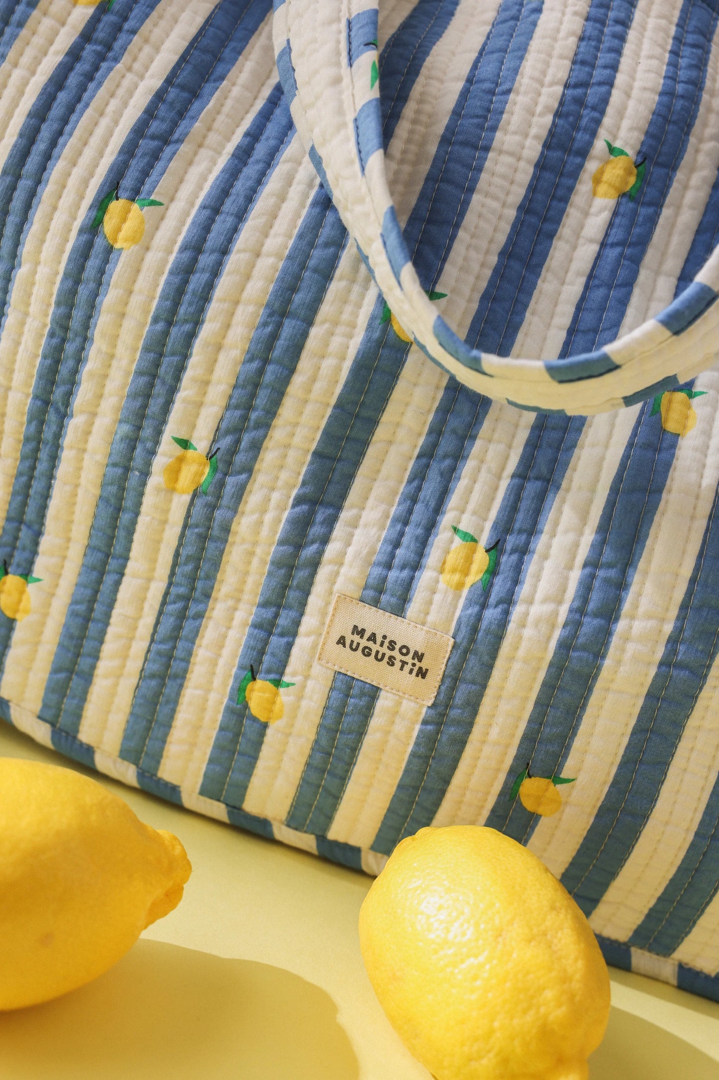 Cabas LEMON blue