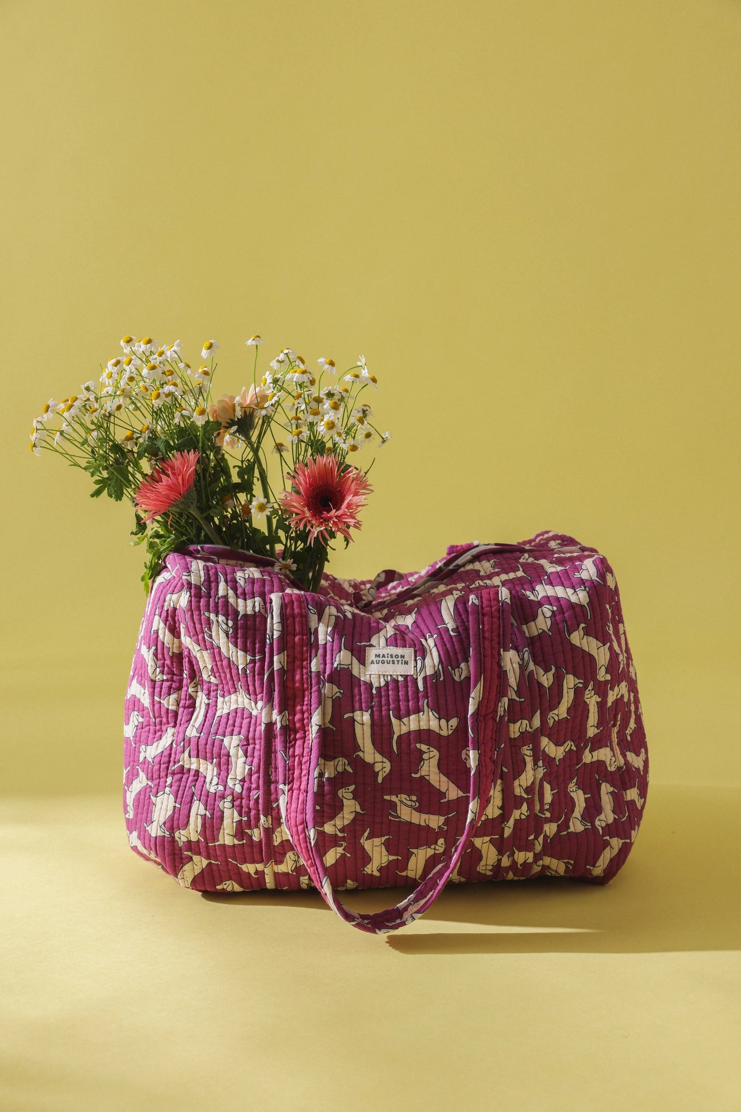 Sac week end TECKEL violet