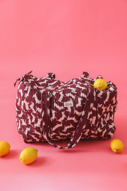 Sac week end TECKEL prune