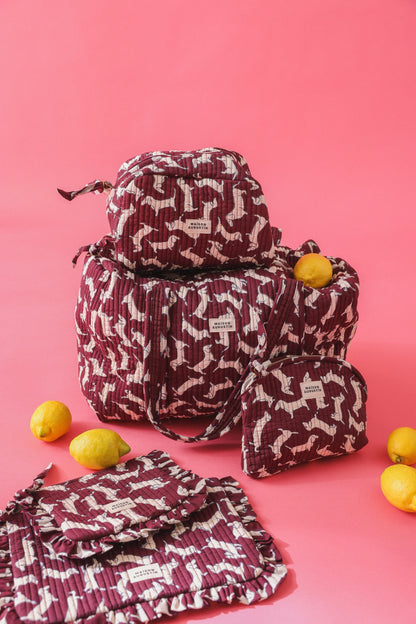 Sac week end TECKEL prune