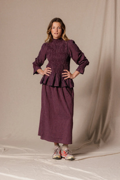 Jupe JUHI khadi taffeta