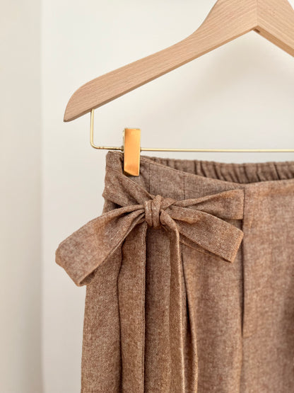 Pantalon HÉLÈNE beige chiné