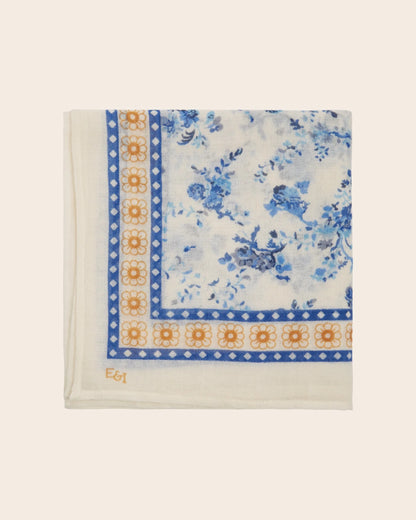 Foulard ORCHID bleu