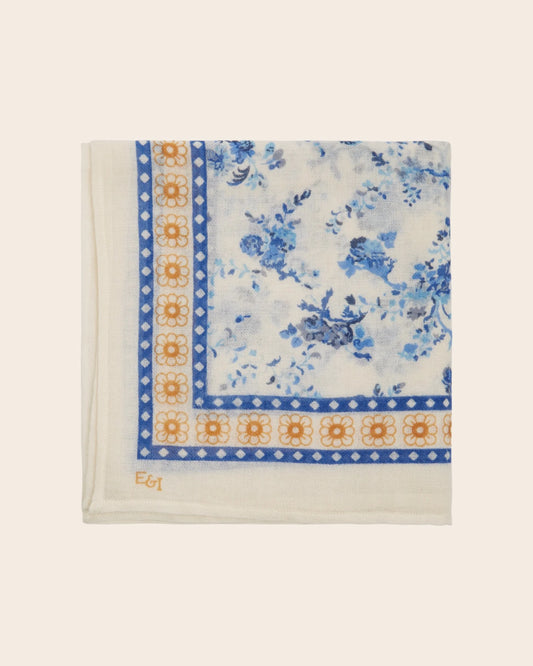 Foulard ORCHID bleu