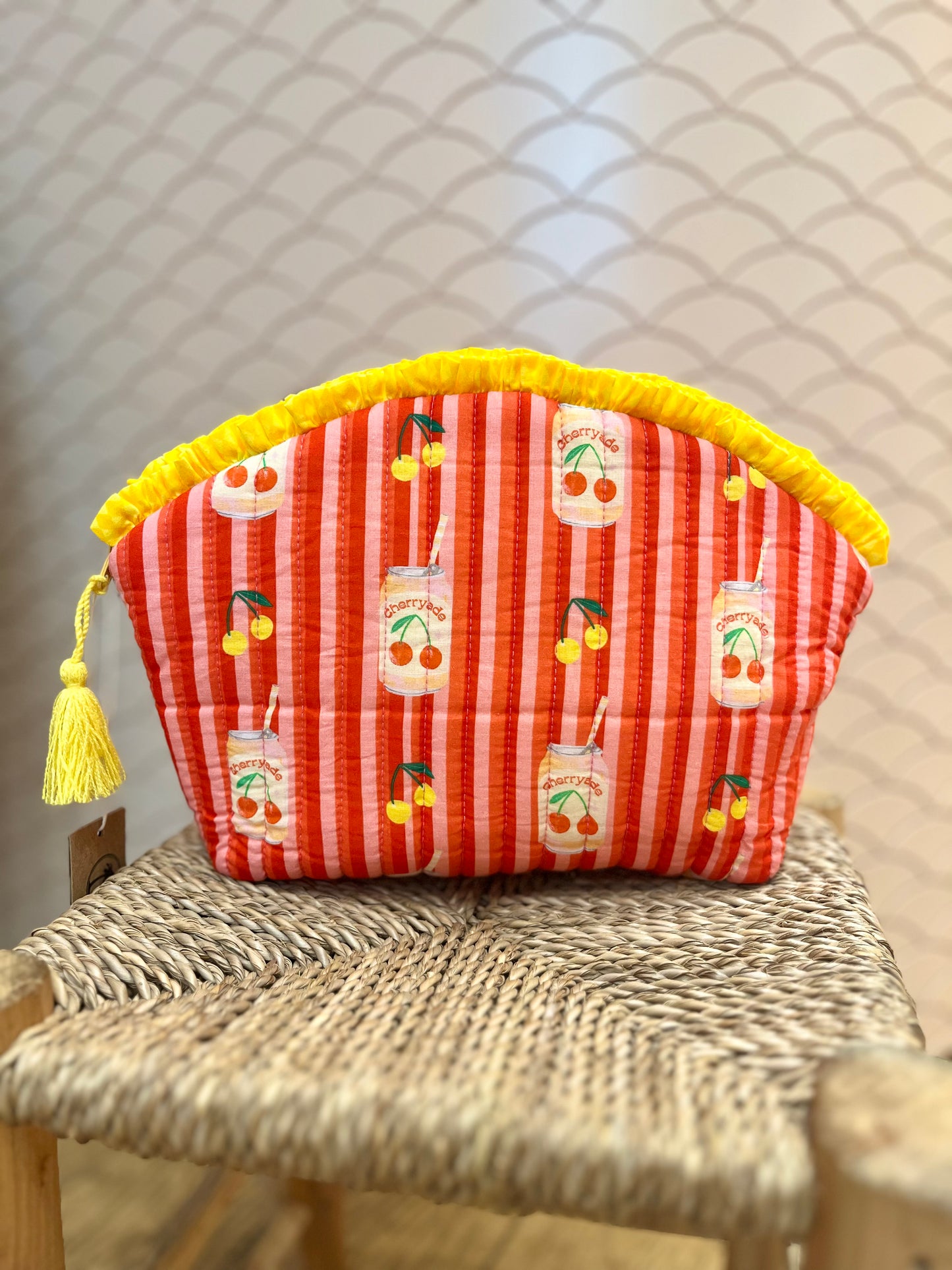Trousse CERISE rouge