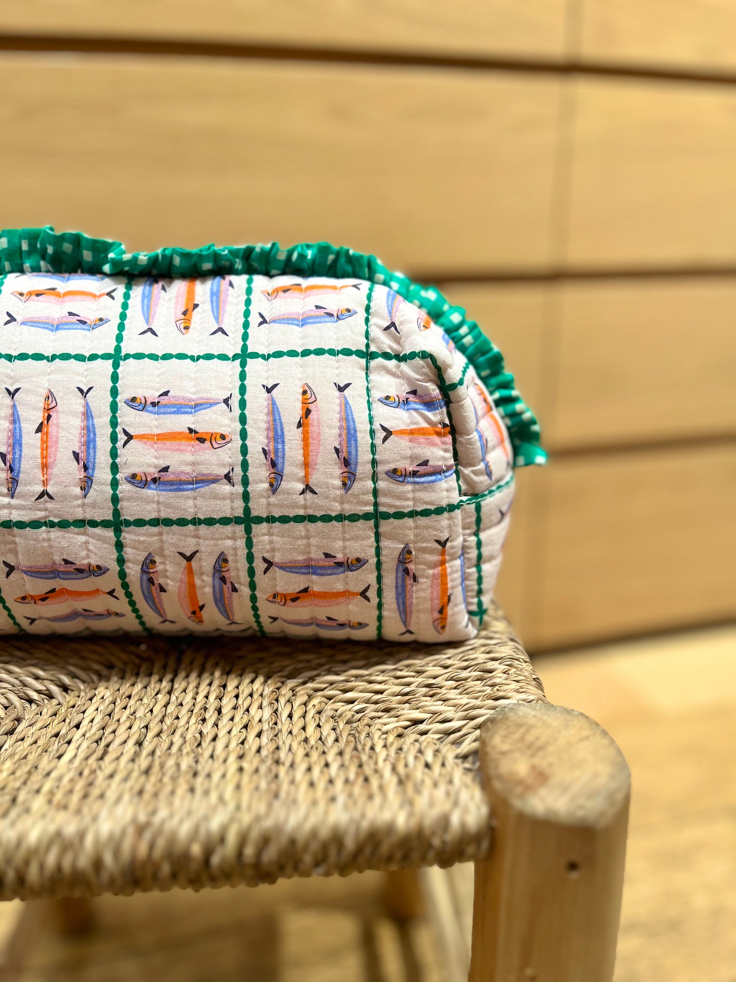 Grande trousse SARDINE verte