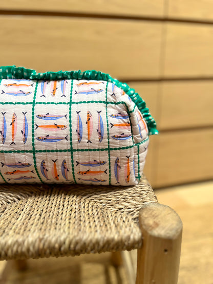 Grande trousse SARDINE verte