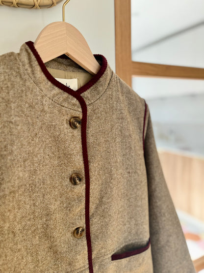Veste GWENDAL kaki chinée