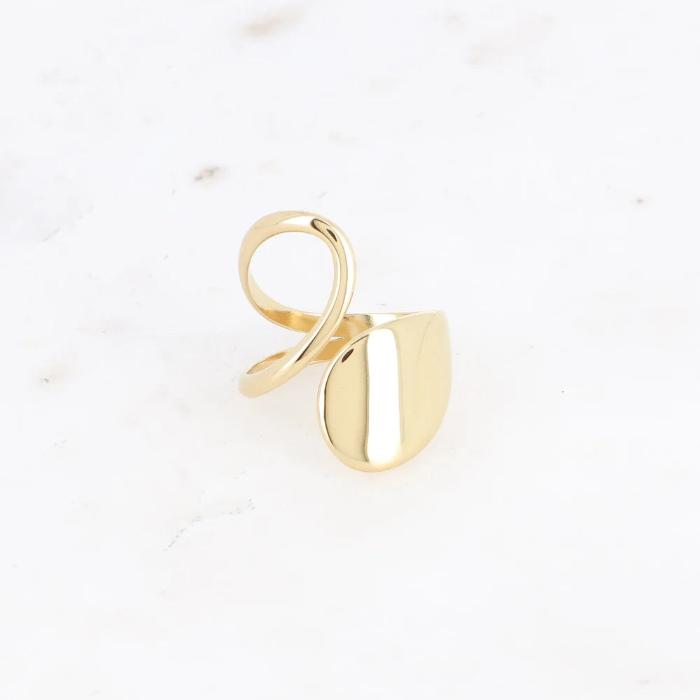 Bague HORTENSE dorée