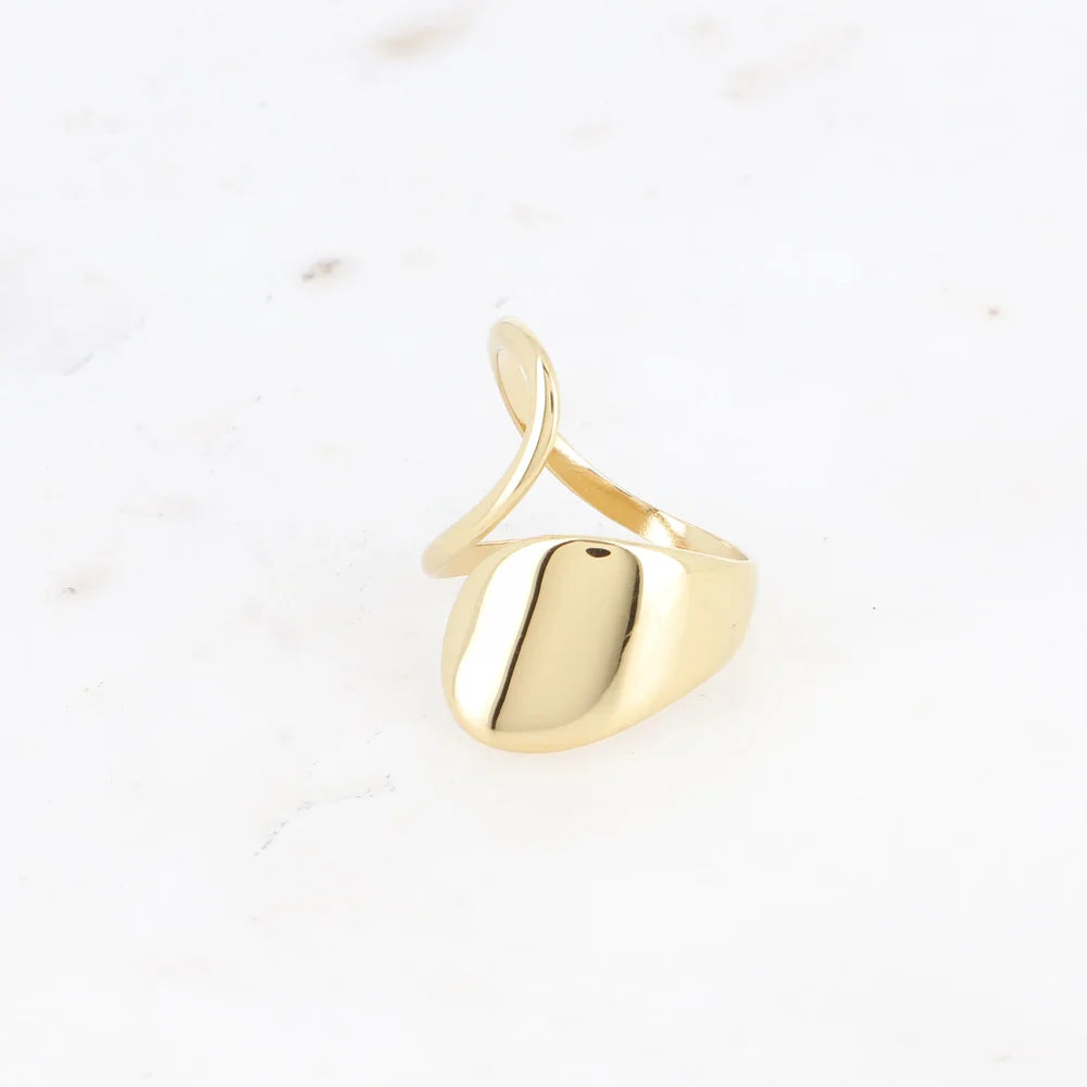 Bague HORTENSE dorée