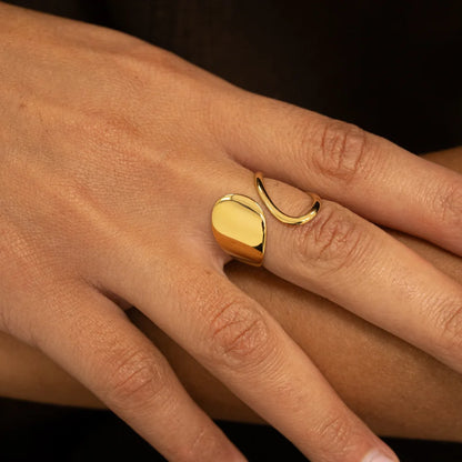 Bague HORTENSE dorée
