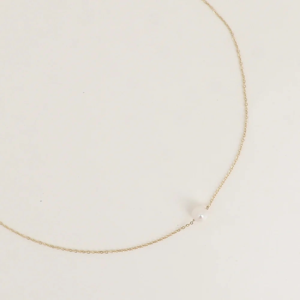Collier MALO perle d'eau douce