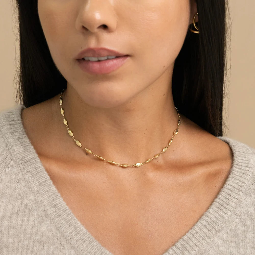 Collier MARNIE maillons nuage