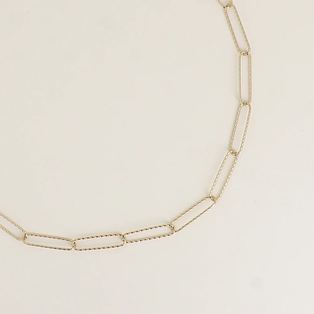 Collier AUGUSTE maillons ovales