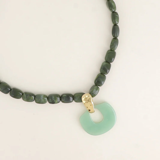 Collier COLETTE vert