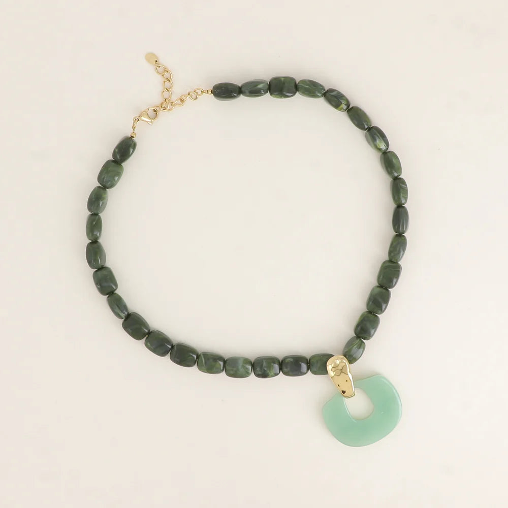 Collier COLETTE vert