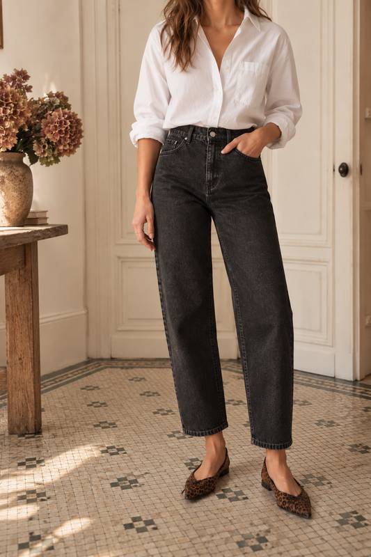 Jeans BONY gris foncé