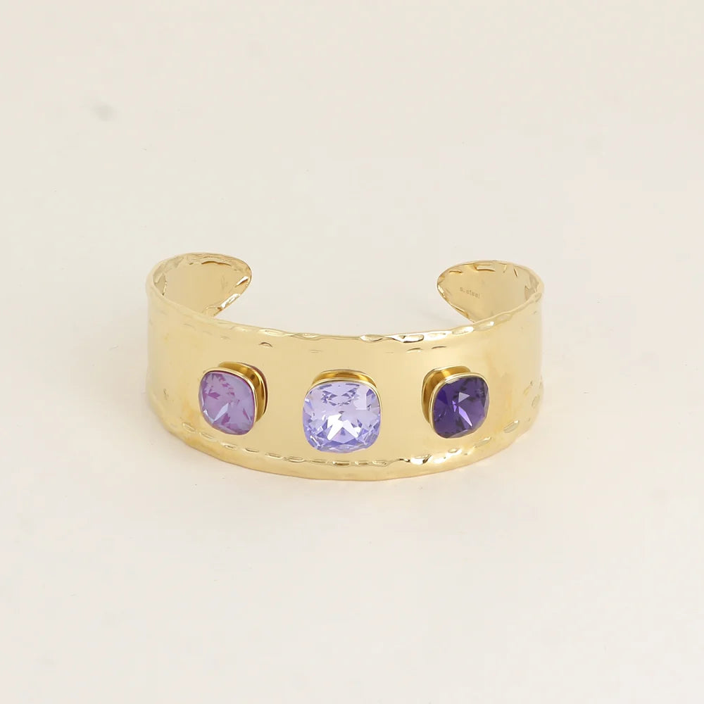 Manchette JUSTINE violette