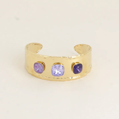 Manchette JUSTINE violette
