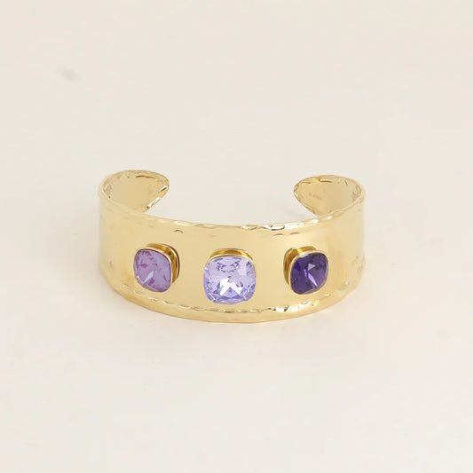 Manchette JUSTINE violette