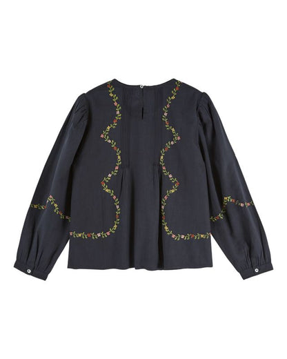 Blouse ESTELLE charbon