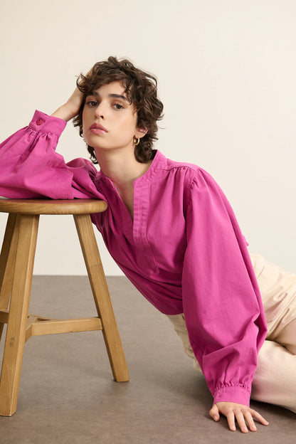 Blouse BÉA fushia