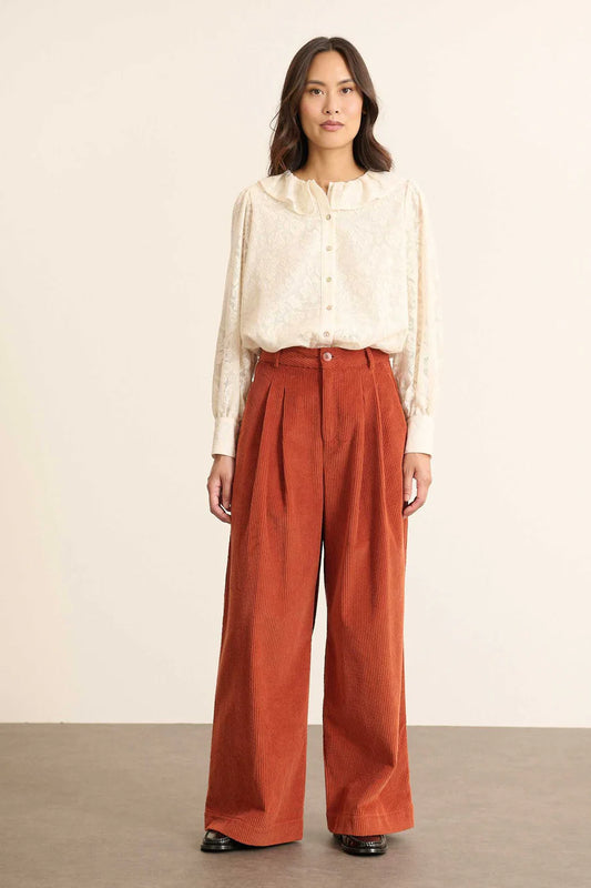 Pantalon VOLTAIRE camel