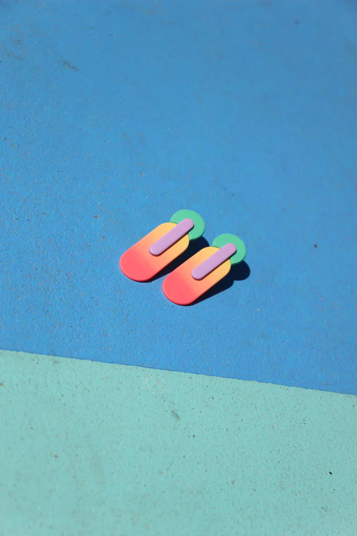 Boucles d'oreilles MAIKO sunset