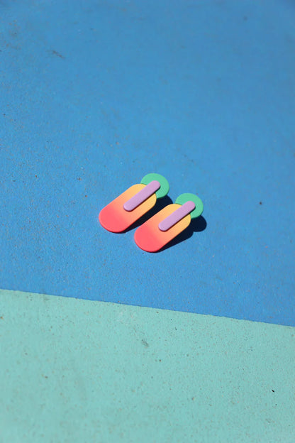 Boucles d'oreilles MAIKO sunset