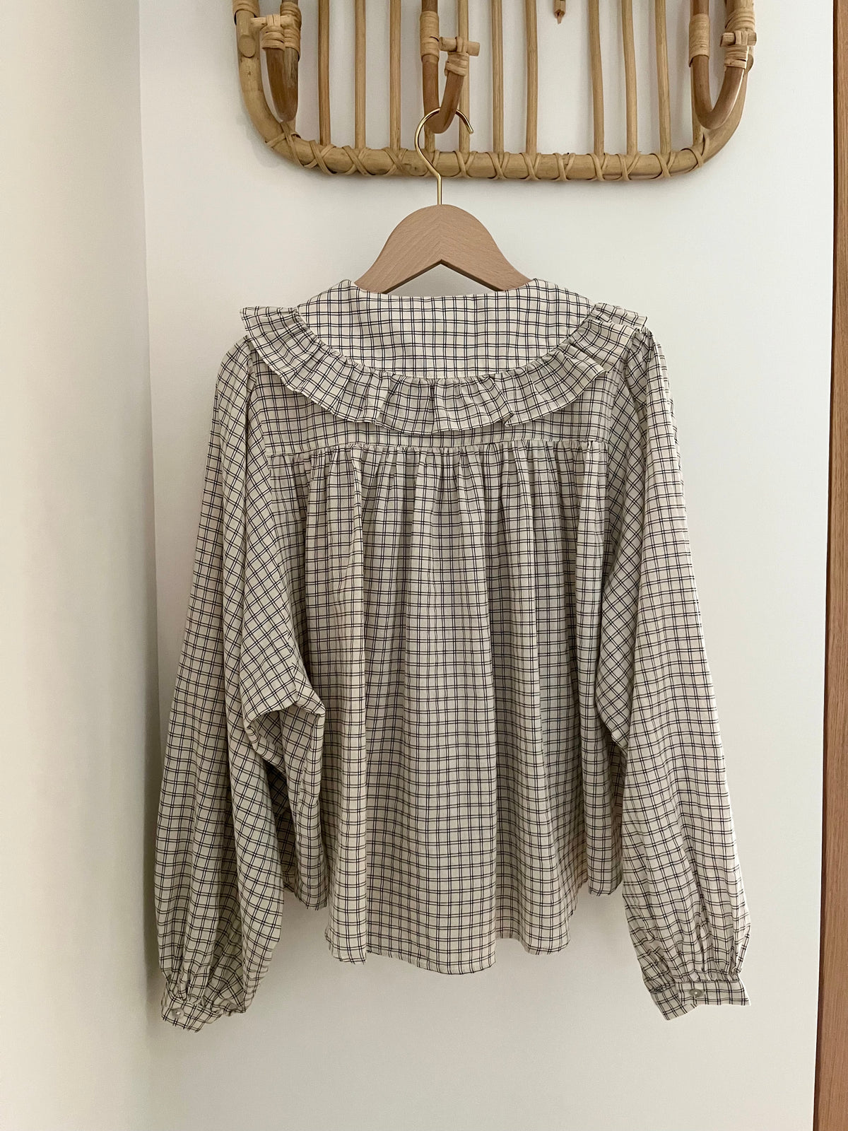 Chemise DORSET carreaux blanc