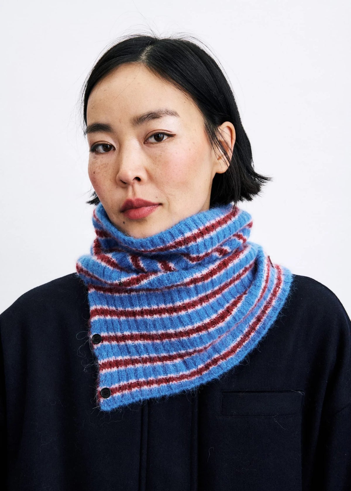 Cache cou KIM bleu électrique
