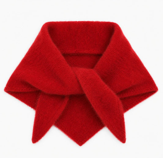 Écharpe triangle HIJI rouge