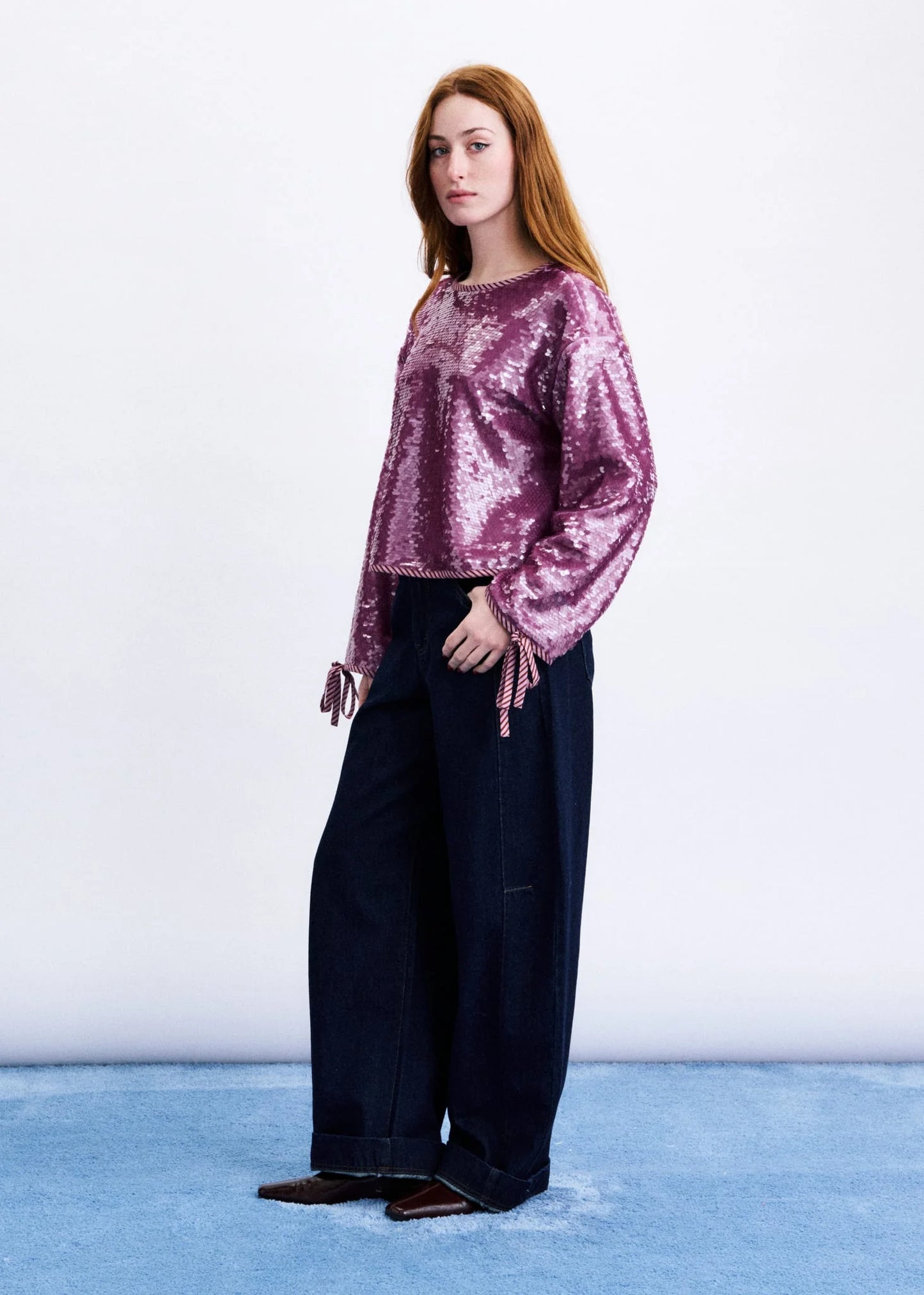 Blouse BIRYONG violine