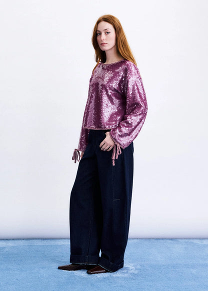 Blouse BIRYONG violine