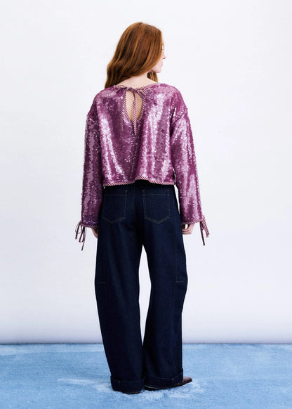 Blouse BIRYONG violine