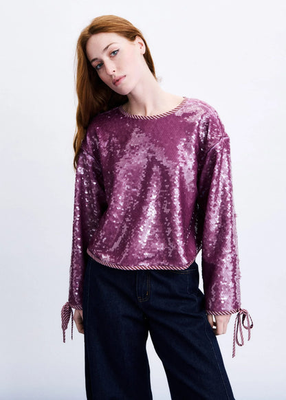 Blouse BIRYONG violine