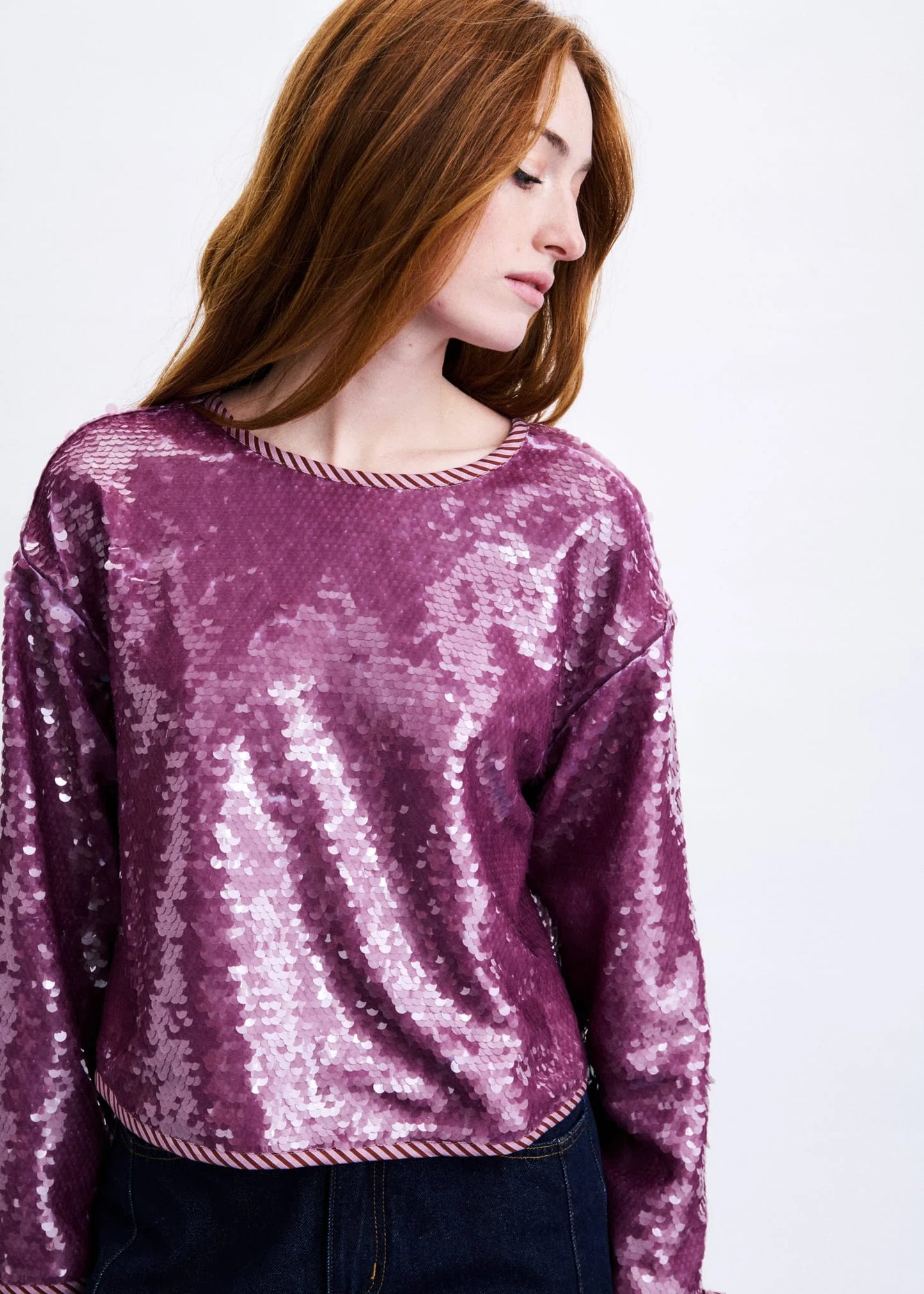 Blouse BIRYONG violine