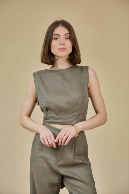 Top THÉOPHANE kaki