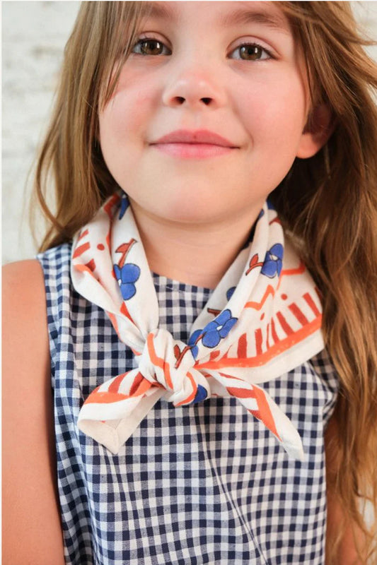 Petit Foulard BLOOM sky