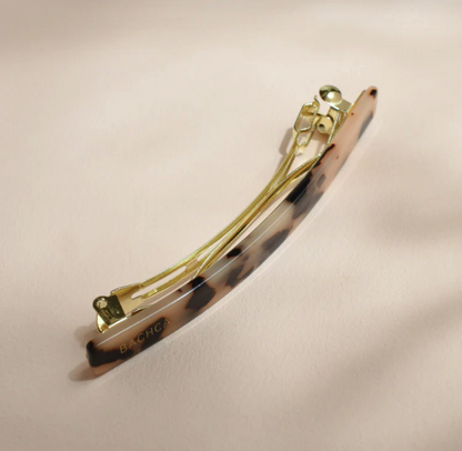 Barrette longue écaille