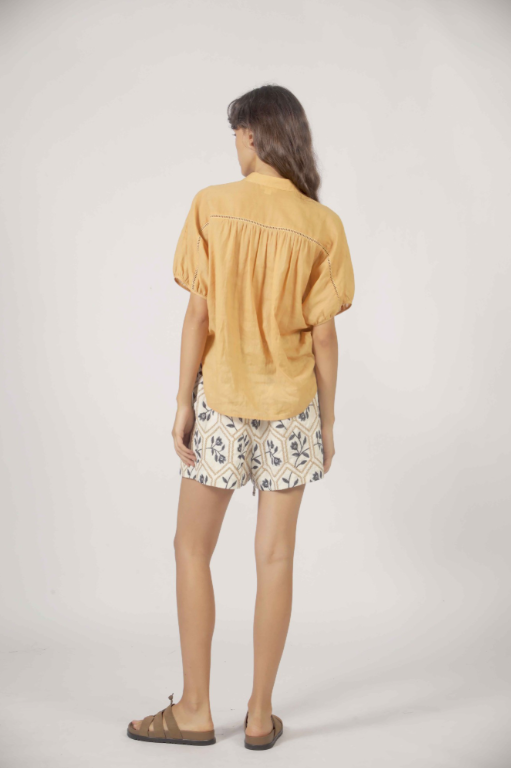 Short JULES brodé floral