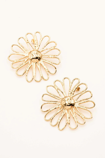 Boucles d'oreilles DOLORÈS marguerite
