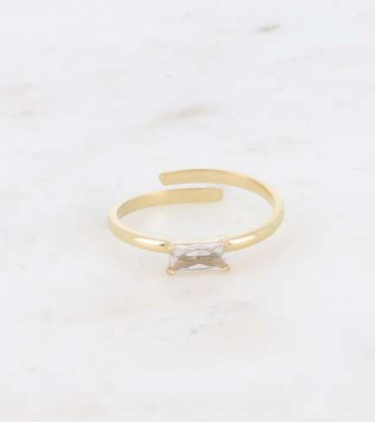 Bague CRISTAL blanc