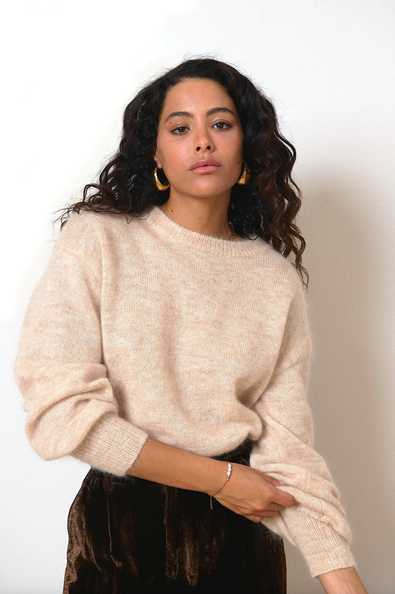 Pull TIANA beige