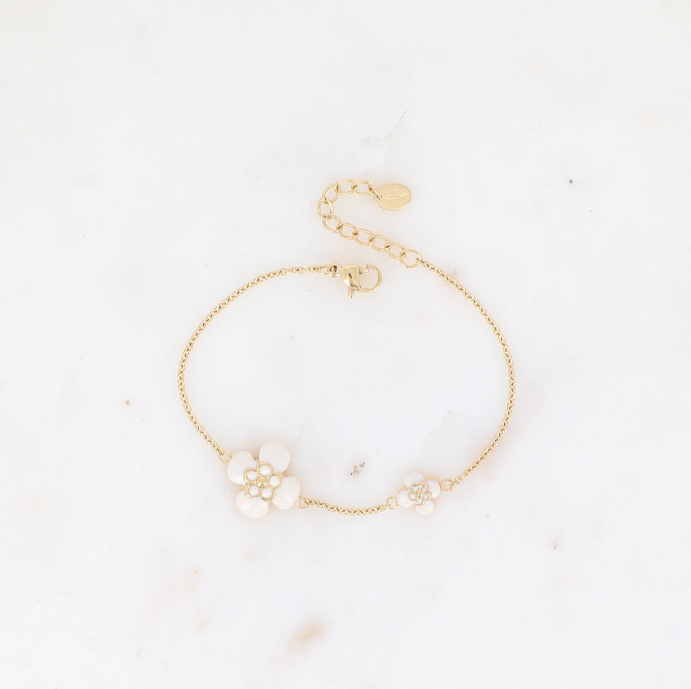 Bracelet DOUBLE FLEUR