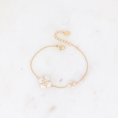 Bracelet DOUBLE FLEUR