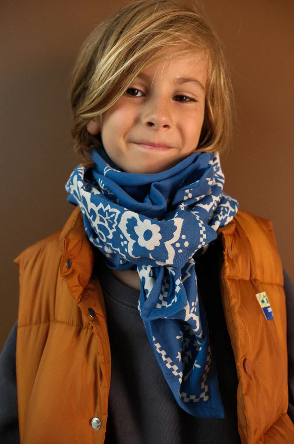 Foulard MYSORE bandana ciel